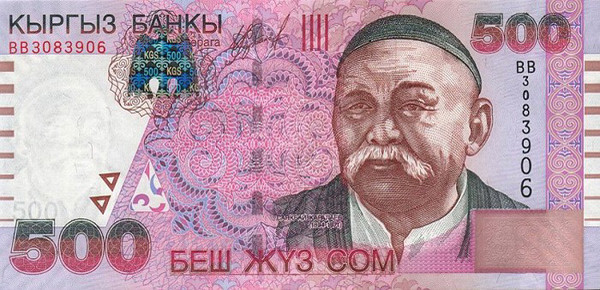 500 kyrgyzstani som