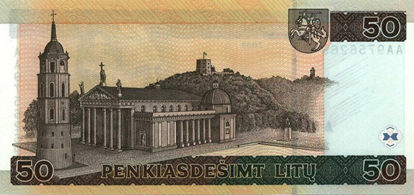 50 lithuanian litai