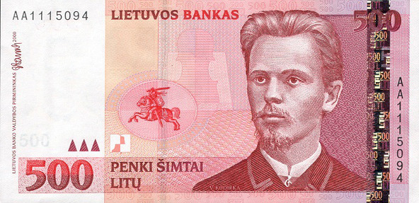 500 lithuanian litai