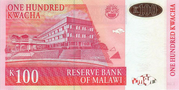 100 malawian kwachas