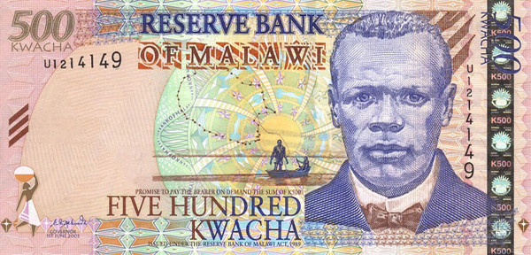 500 malawian kwachas