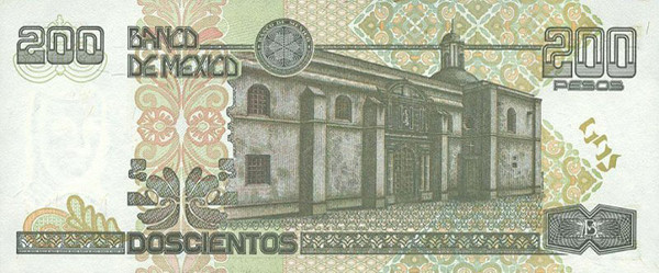 20 mexican pesos