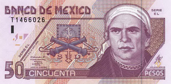 20 mexican pesos