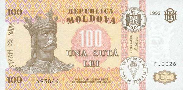 100 moldovan leu