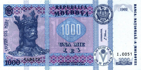 1000 moldovan leu