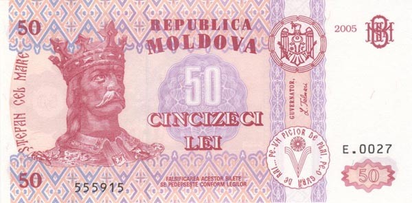 50 moldovan leu