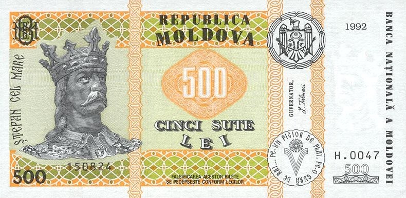 500 moldovan leu