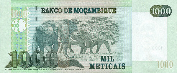 1000 mozambican meticals