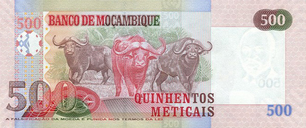 500 mozambican meticals