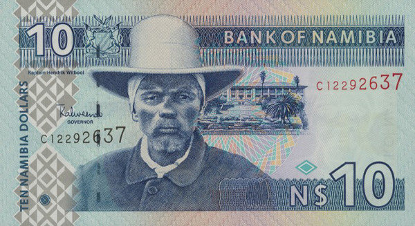 10 namibian dollars