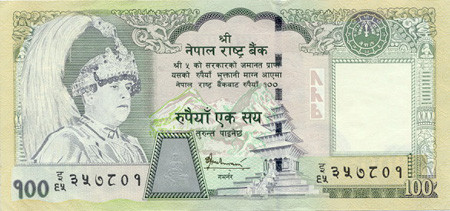 100 nepalese rupees