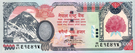 1000 nepalese rupees