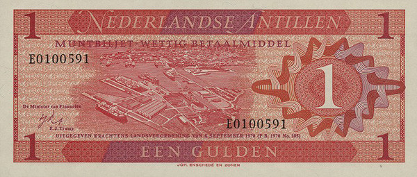 1 antillean guilder