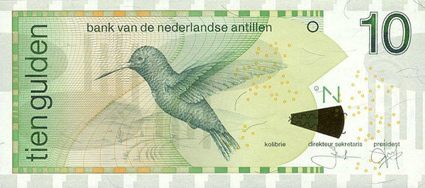 10 antillean guilder