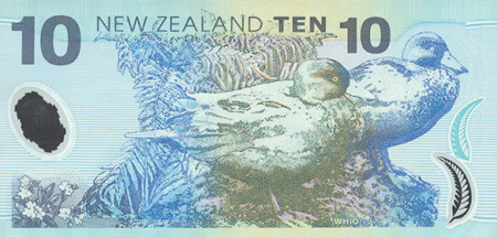 10 new zealand dollars