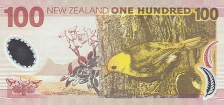 100 new zealand dollars