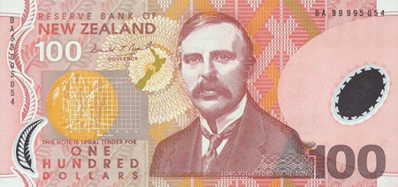 100 new zealand dollars