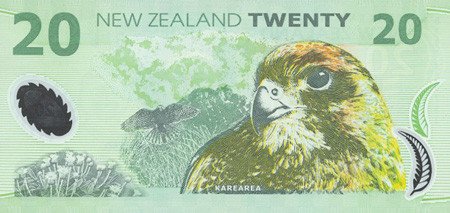 20 new zealand dollars