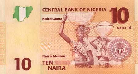 10 nigerian nairas