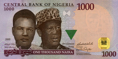 1000 nigerian nairas