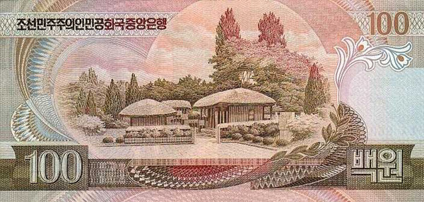 100 north korean wons