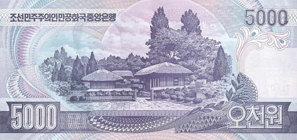 5000 north korean wons