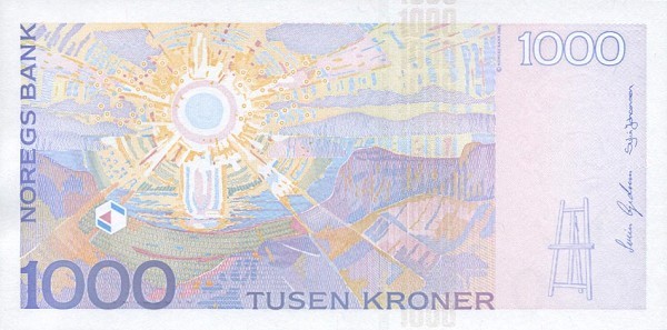 1000 norwegian krones