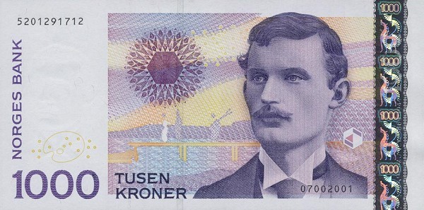 1000 norwegian krones