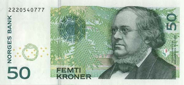 50 norwegian krones