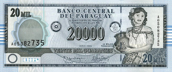 20000 paraguayan guaranis