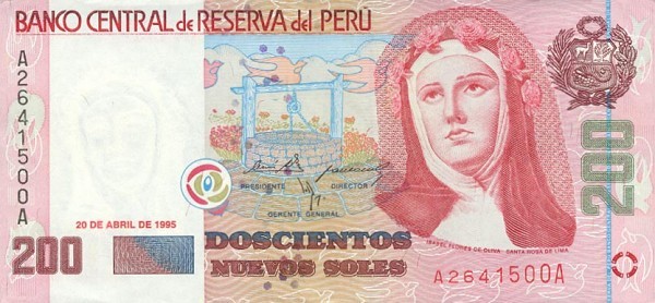 200 peruvian nuevo sols