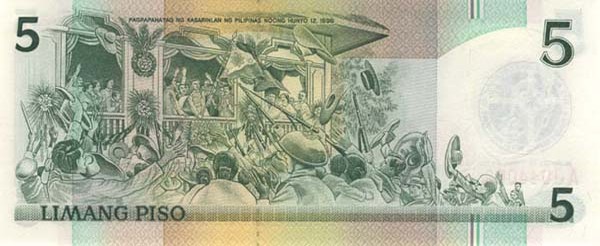5 philippine pesos