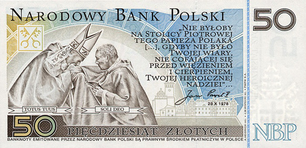 50 polish zlotys