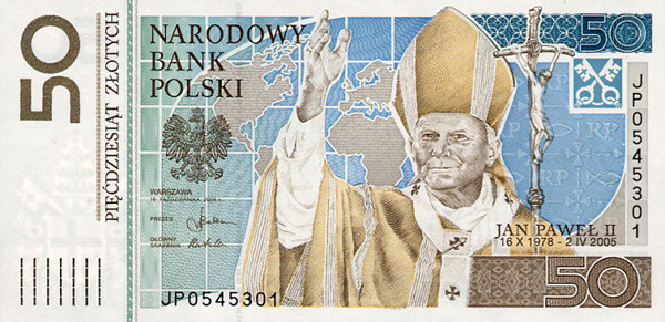 50 polish zlotys