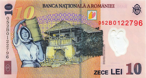 10 new romanian leu