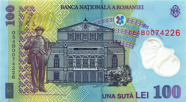 100 new romanian leu