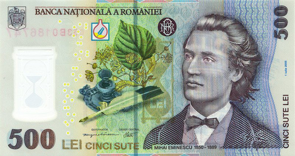 500 new romanian leu