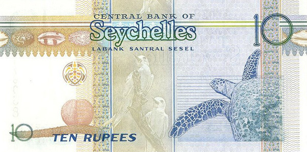 10 seychellois rupees