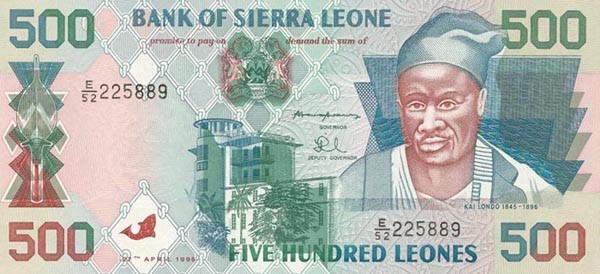 500 sierra leonean leones