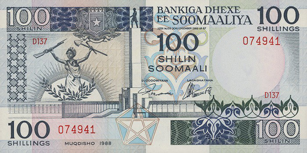 100 somali shillings