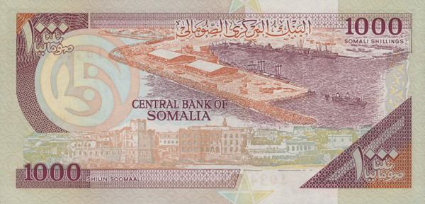 1000 somali shillings