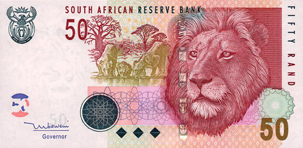 50 south african rands