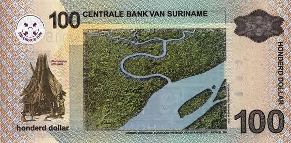 100 surinamese dollar