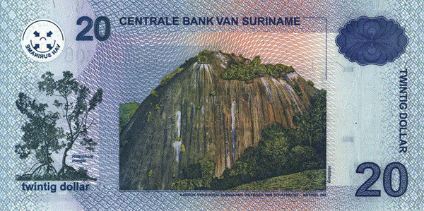 20 surinamese dollar