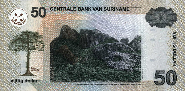 50 surinamese dollar