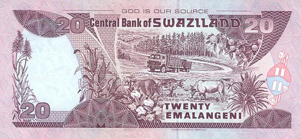 20 swazi lilangenis