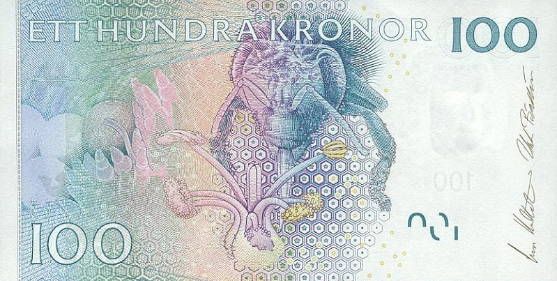 100 swedish kronas