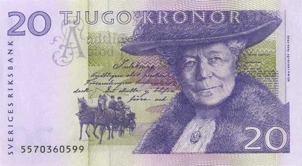 20 swedish kronas