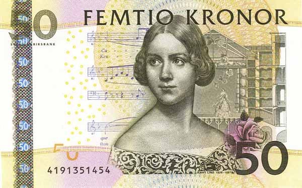 50 swedish kronas