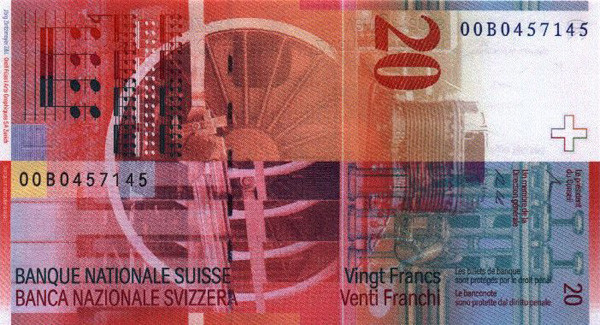 20 swiss franc